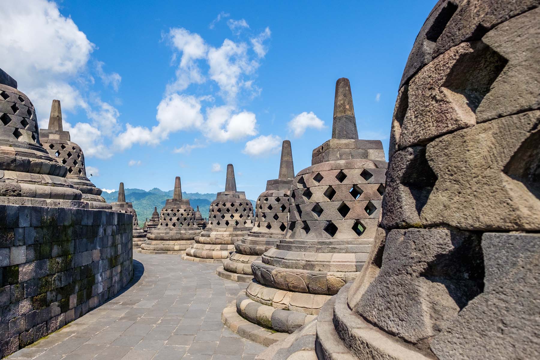 Borobudur Temple Lotus Bell