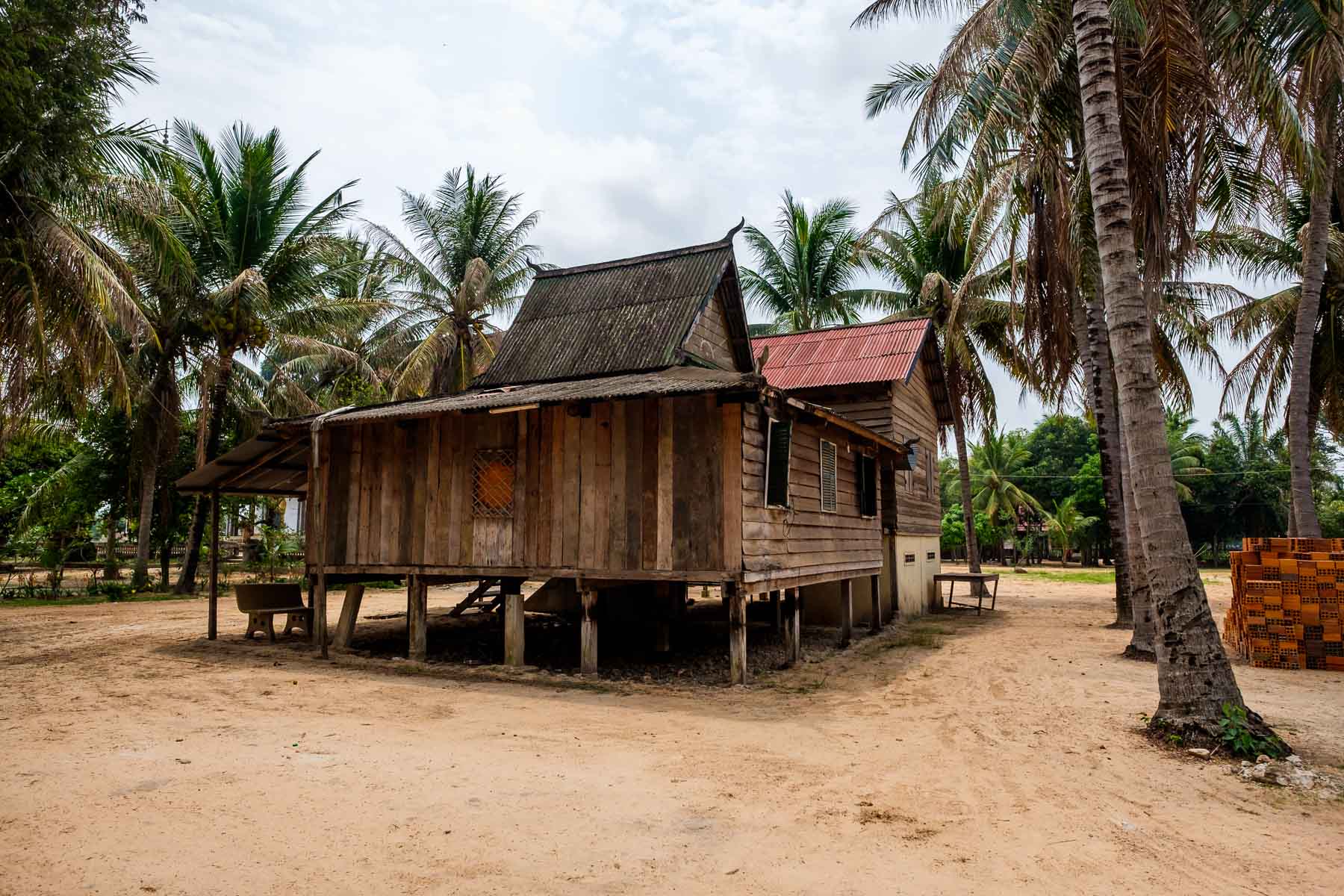 Wooden House in Cambodia